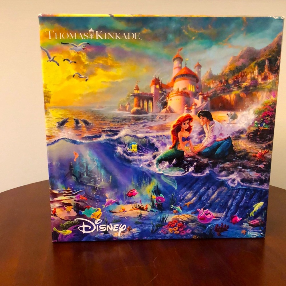 NWT! Thomas Kincaid Little Mermaid Puzzle